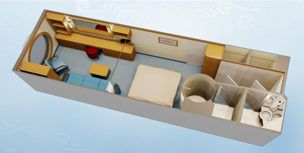 Deluxe Family Oceanview Stateroom