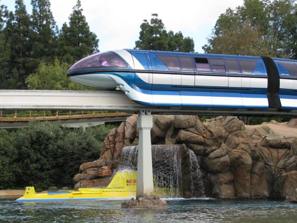 Disneyland Monorail Tomorrowland