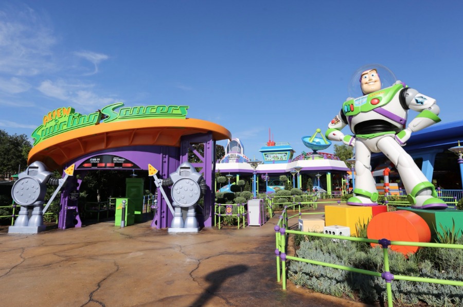 Alien Swirling Saucers - Toy Story Land - Disney's Hollywood Studios