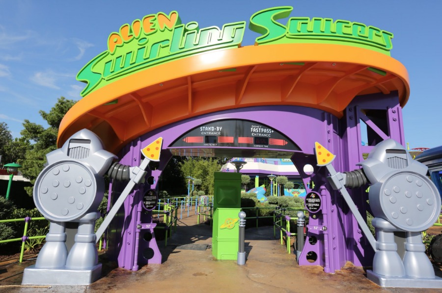 Alien Swirling Saucers - Toy Story Land - Disney's Hollywood Studios