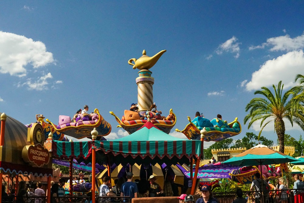 The Magic Carpets of Aladdin - Magic Kingdom Walt Disney World