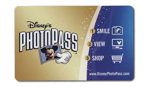 Disney World PhotoPass card